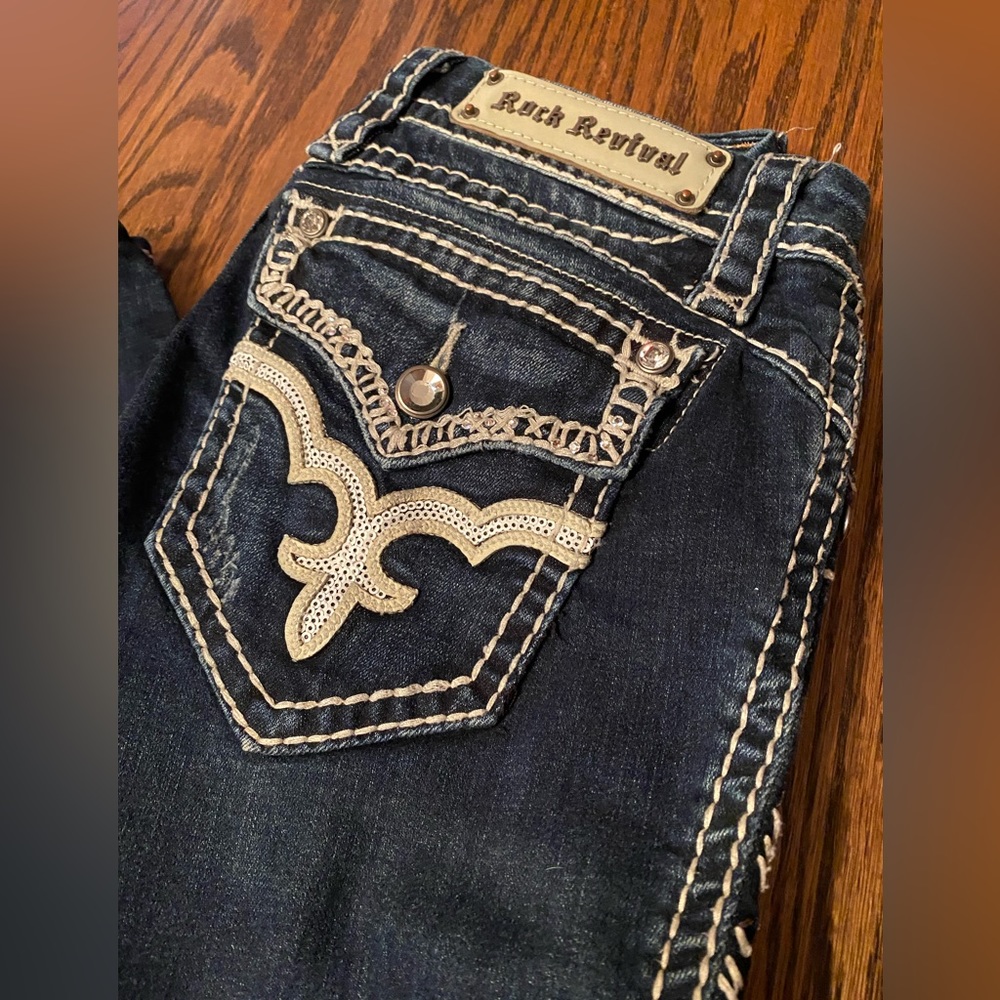 Rock Revival Dark Skinny Jeans